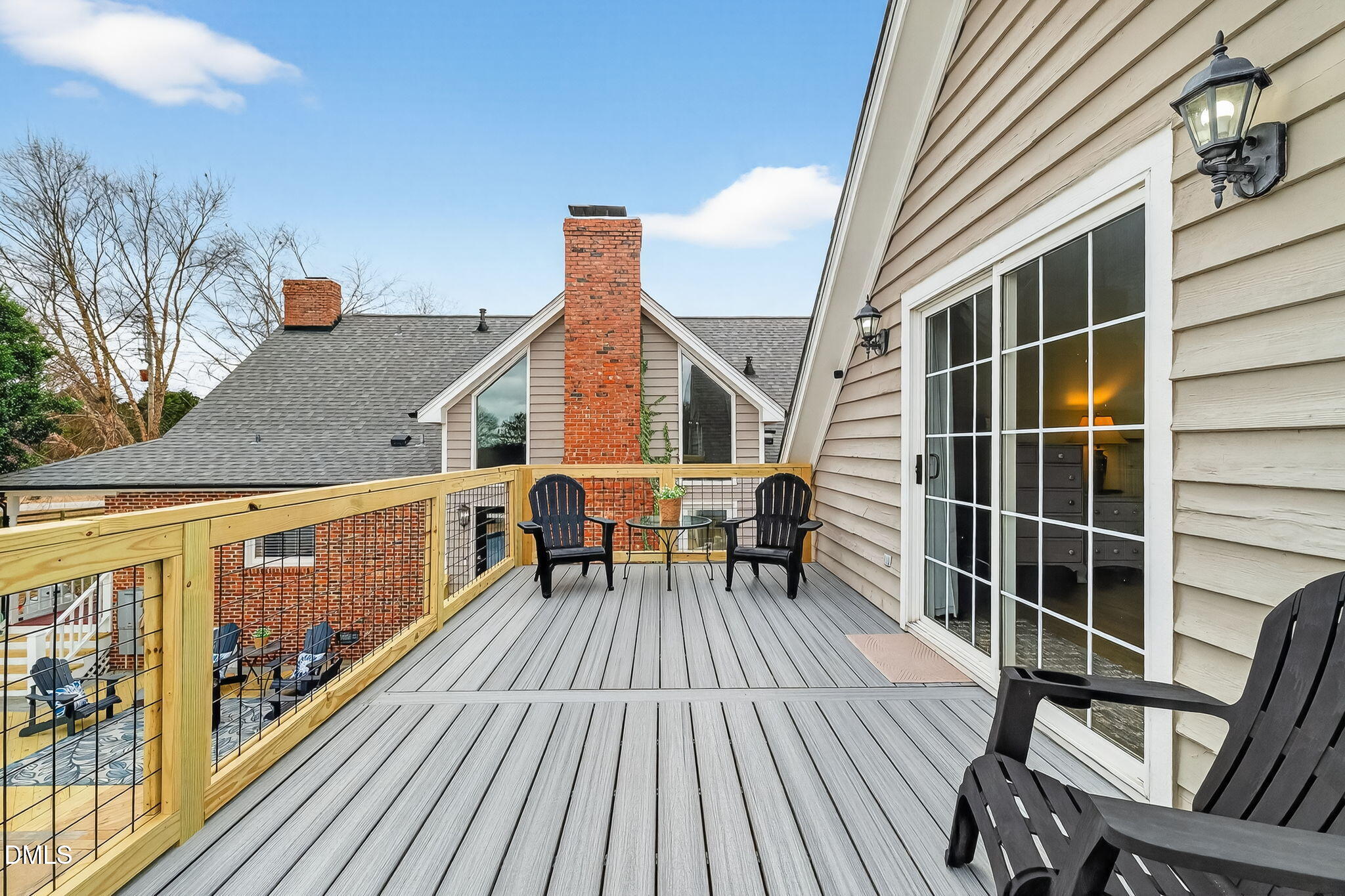 9605 Sauls Road Raleigh, NC 27603 - Photo 60 of 100 Guest Apartment Patio-NEW DECK