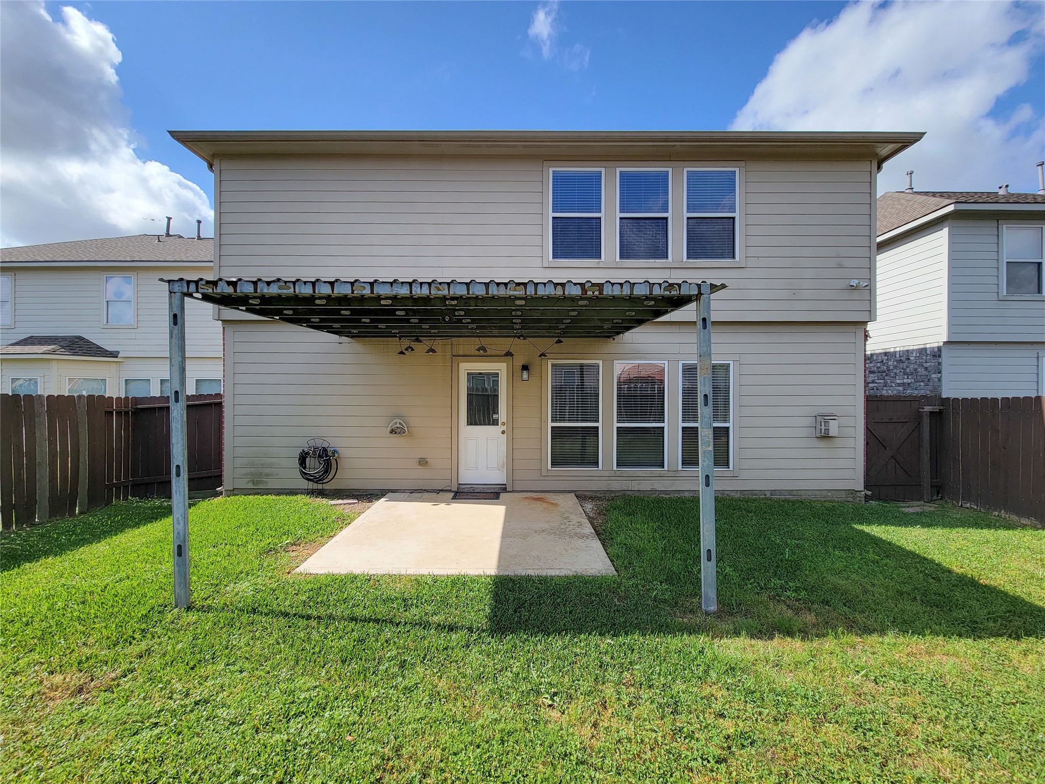 19626 Hardwood Ridge Trail Cypress, TX 77429 - Photo 38 of 48 Backyard with Covered Patio for easy relaxation.