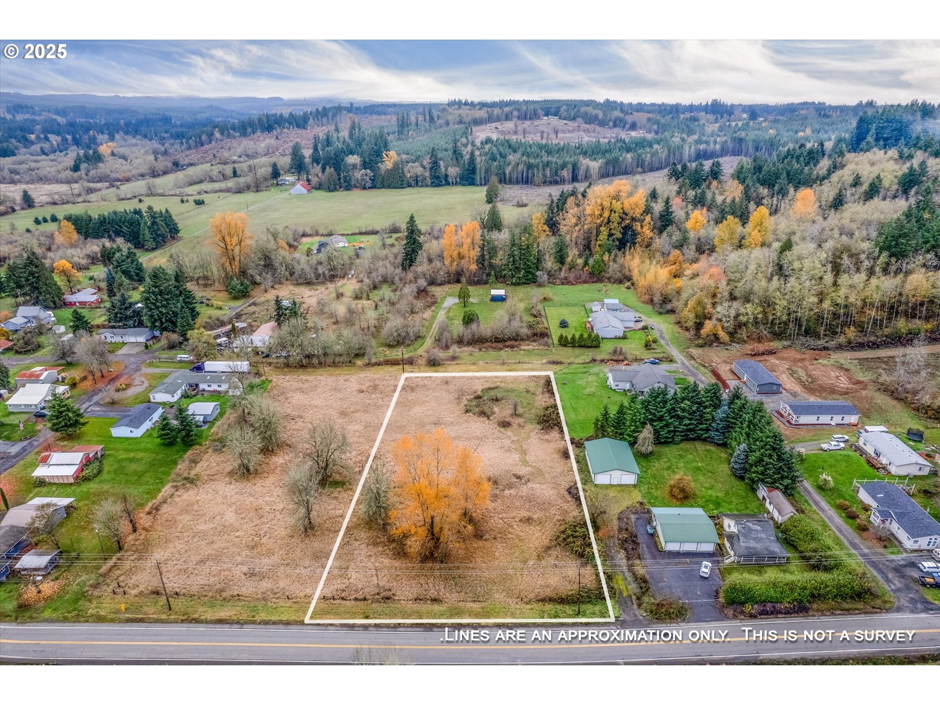 0 7th Street Vader, WA 98593 - Photo 16 of 22 Approximate Property Lines