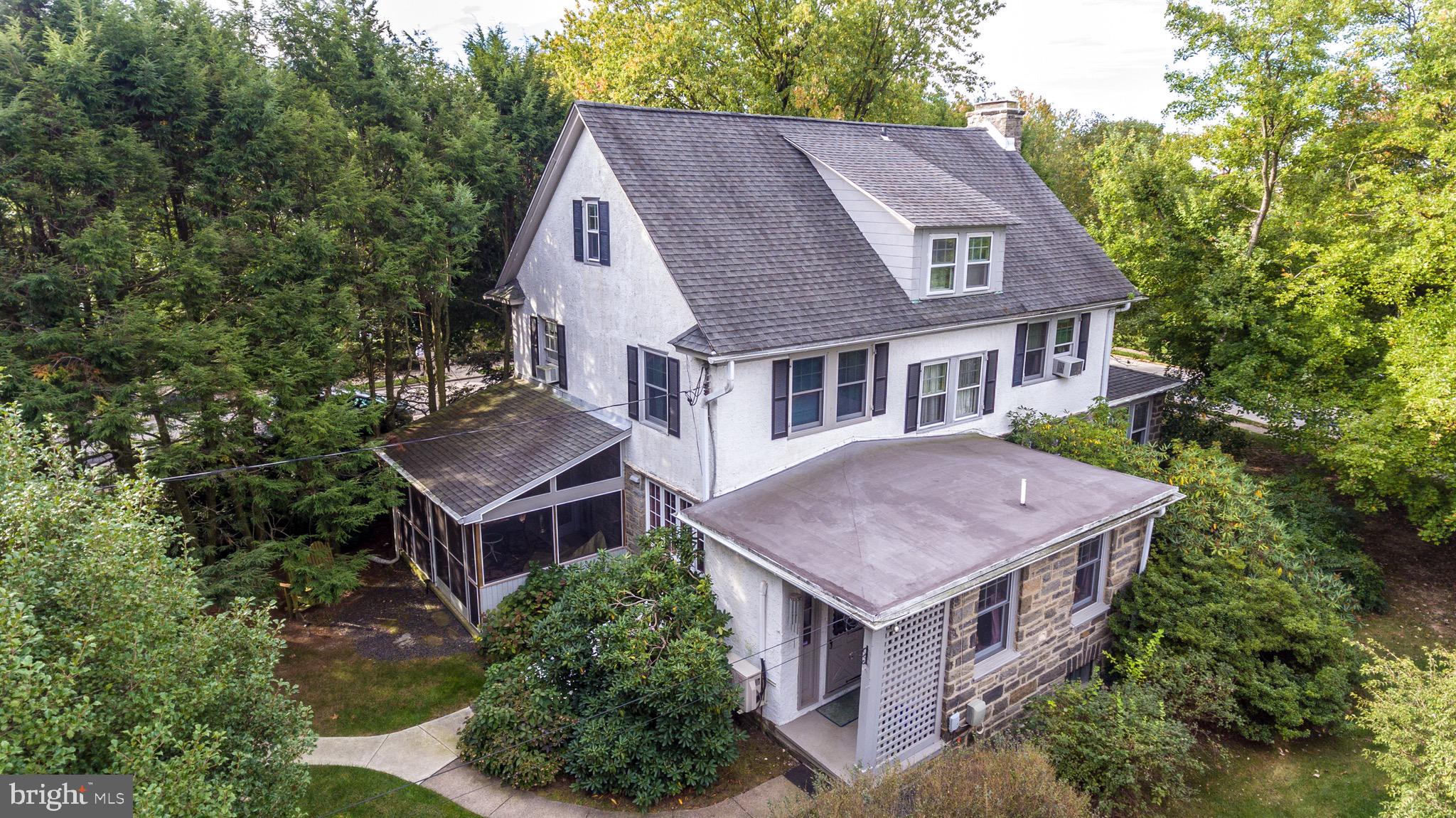 901 Homestead Road Jenkintown, PA 19046 - Photo 5 of 52 Aerial View of Exterior Side