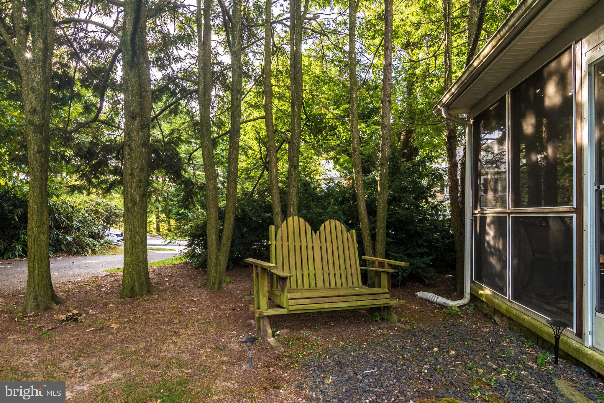 901 Homestead Road Jenkintown, PA 19046 - Photo 47 of 52 Private Seating Area outside of Screened Porch
