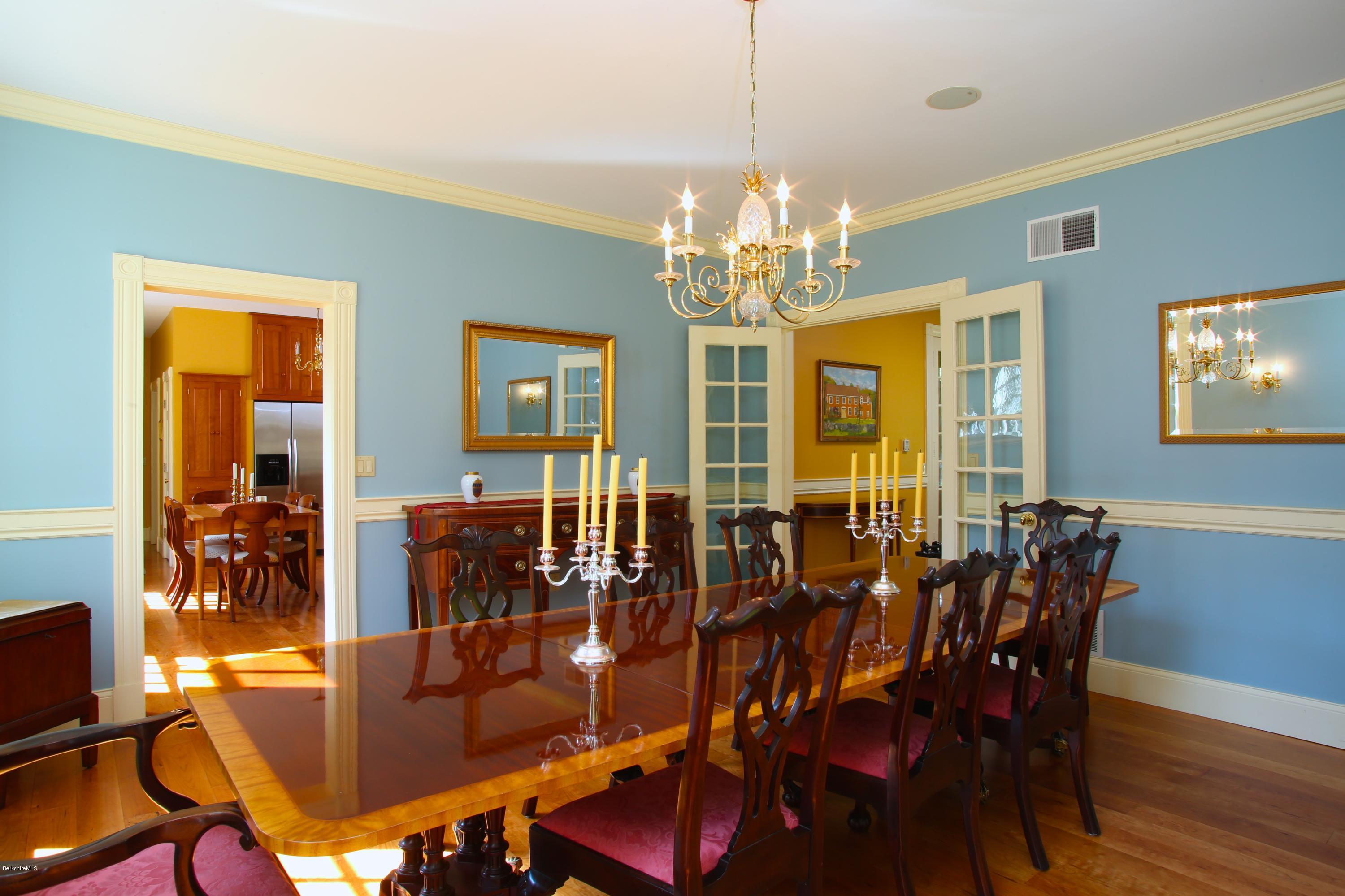 46 Stage Road Chesterfield, MA 01096 - Photo 14 of 34 a view of a dining room with furniture window and wooden floor