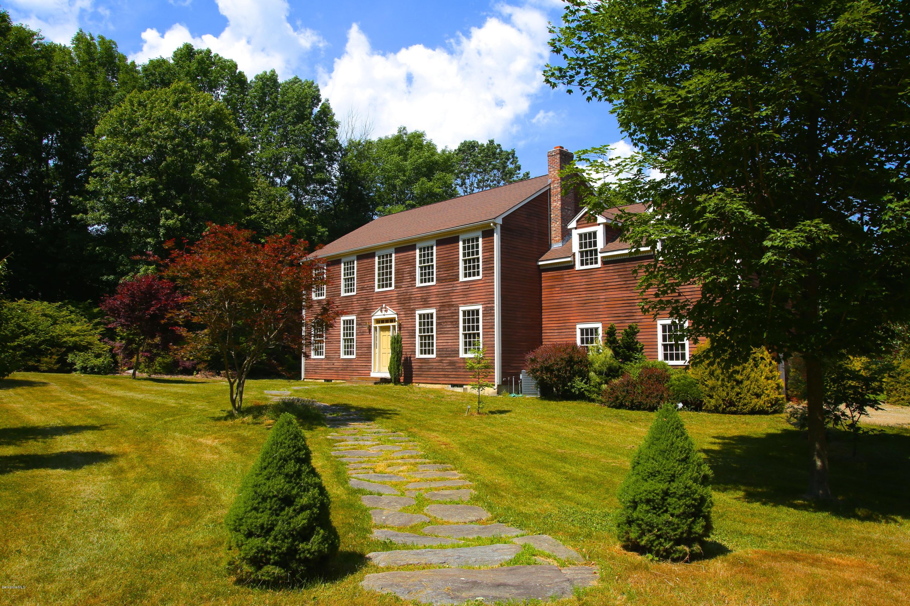 46 Stage Road Chesterfield, MA 01096 - Photo 3 of 34 a view of a house with a big yard plants and large trees