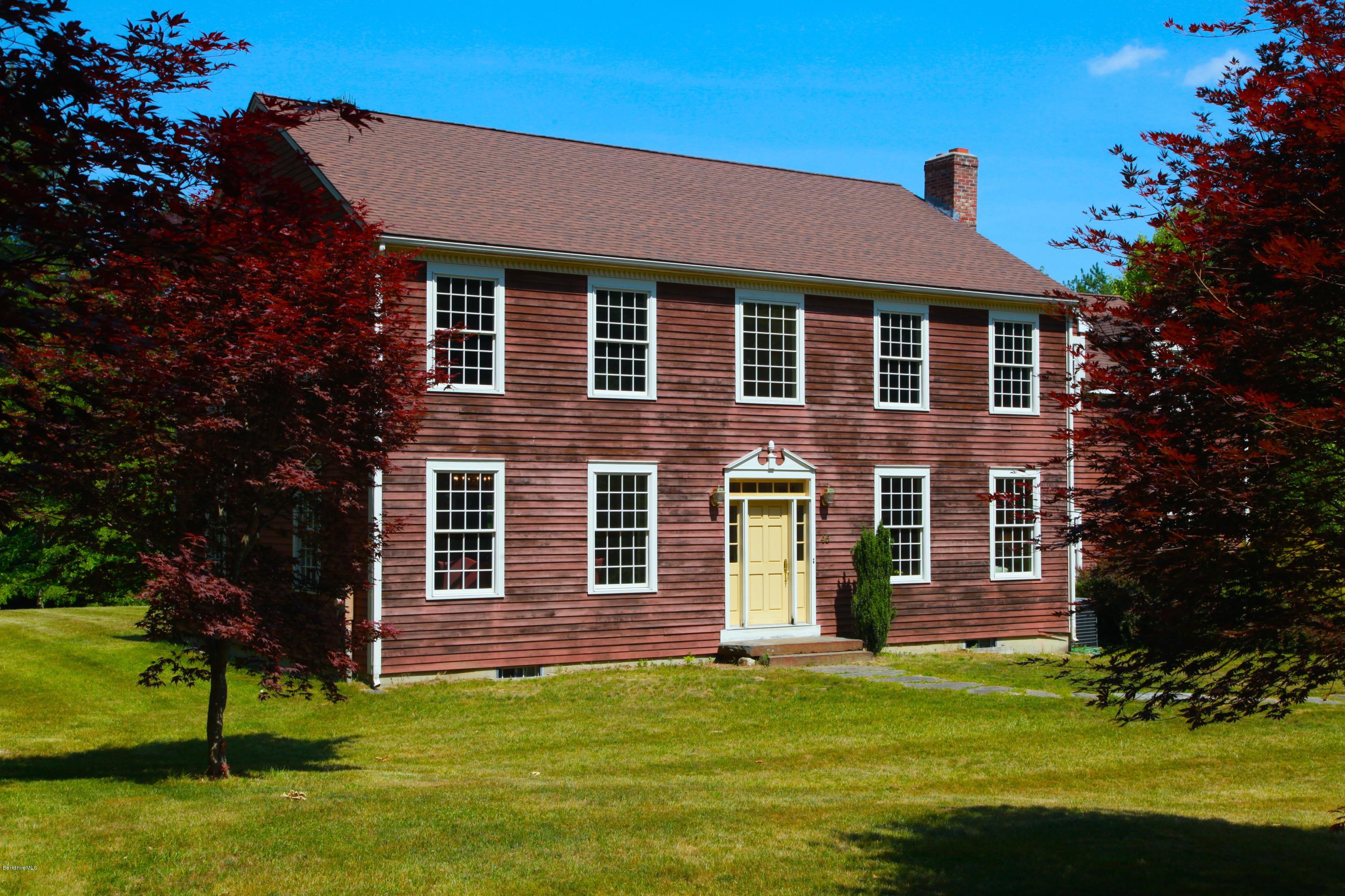 46 Stage Road Chesterfield, MA 01096 - Photo 4 of 34 a front view of a house with a garden