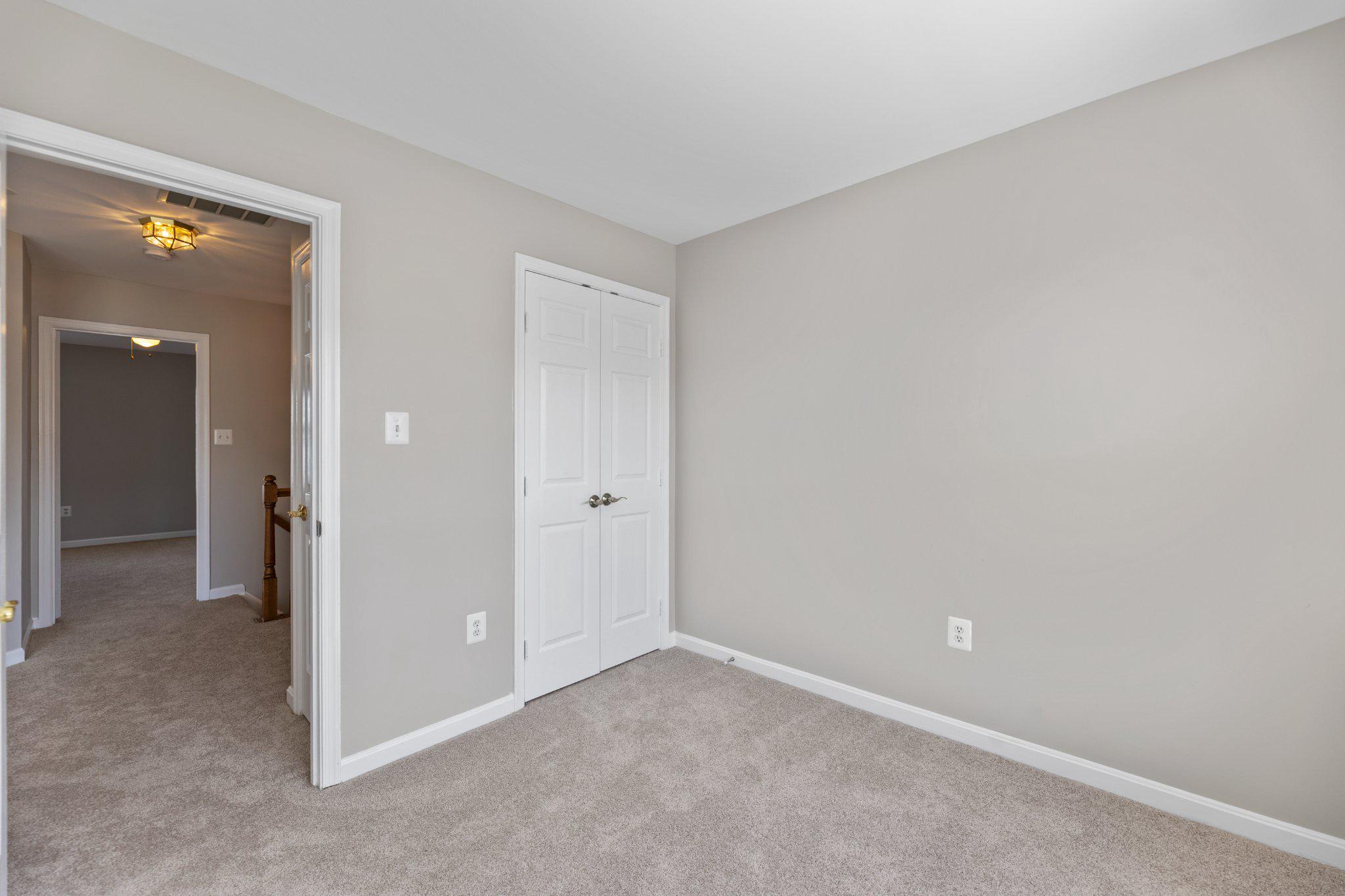 9241 Lorton Valley Road Lorton, VA 22079 - Photo 31 of 45 Bedroom 3 with entry from Hallway.