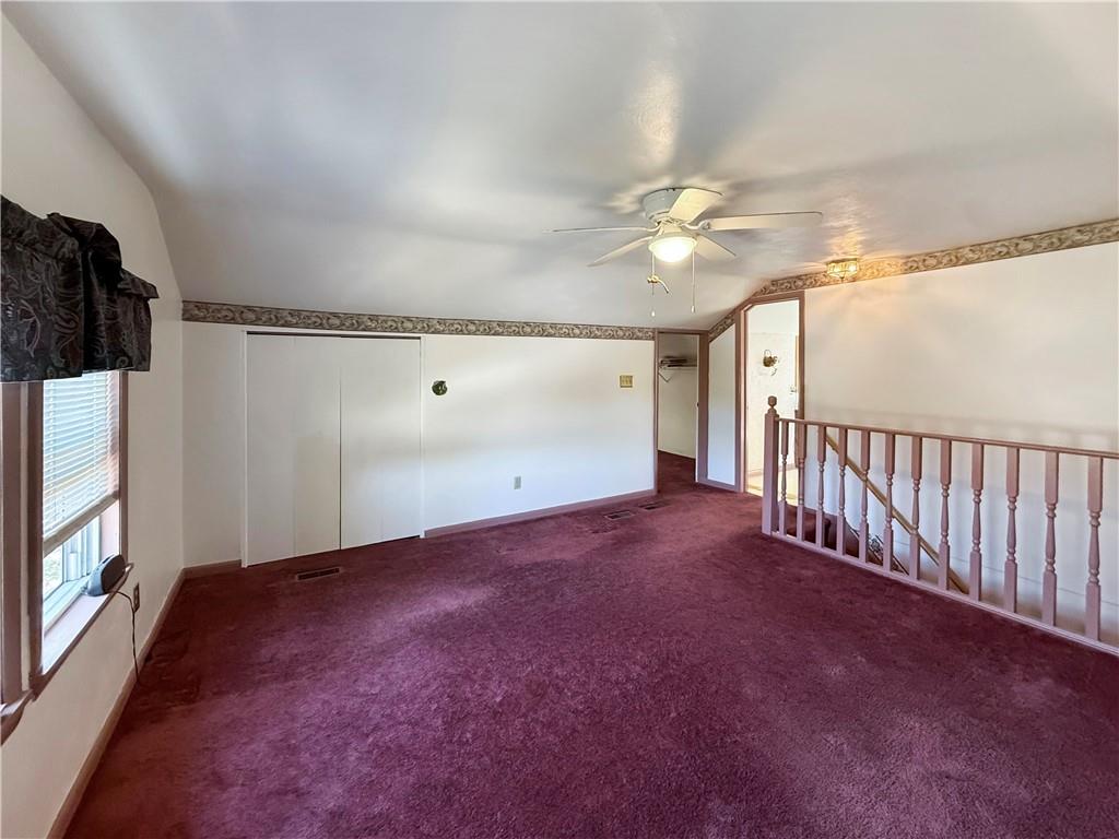 450 Clay Street Rochester, PA 15074 - Photo 18 of 34 a view of a livingroom with a ceiling fan and window