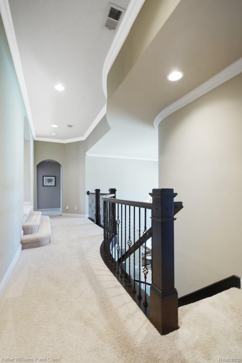2777 South Addison Circle Rochester, MI 48306 - Photo 58 of 85 Upper Hallway to 2nd-Level Family Room / Theater Room