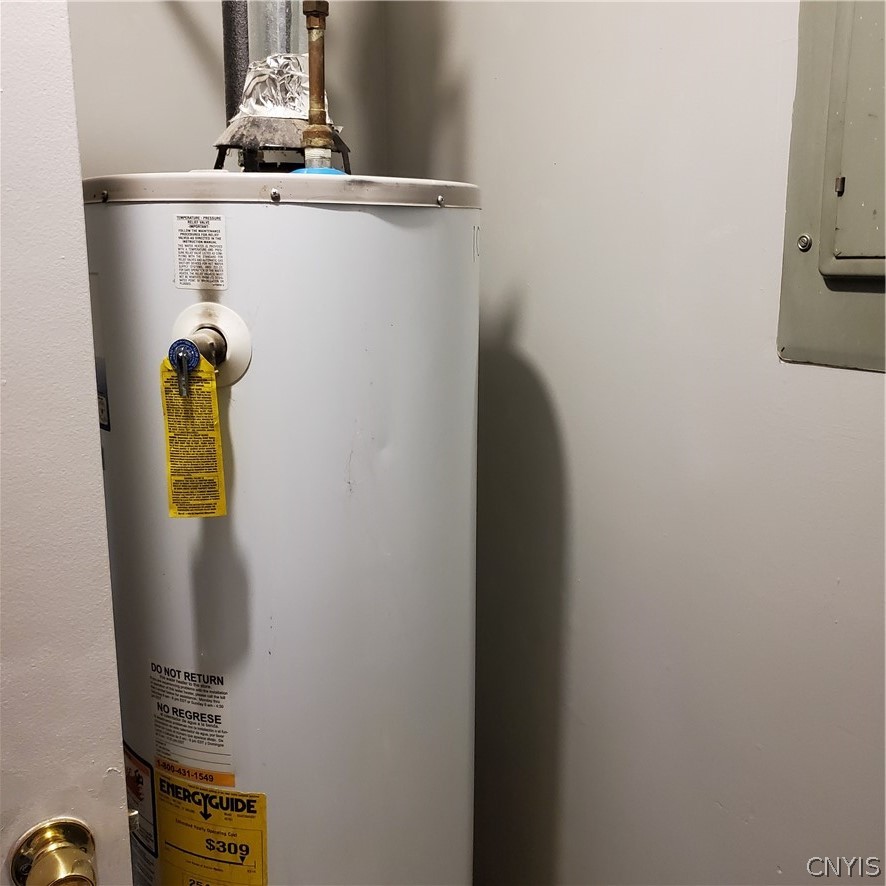 200 Mohawk Street Sullivan, NY 13037 - Photo 16 of 16 Hot water heater & circuit breaker box are in the laundry area.