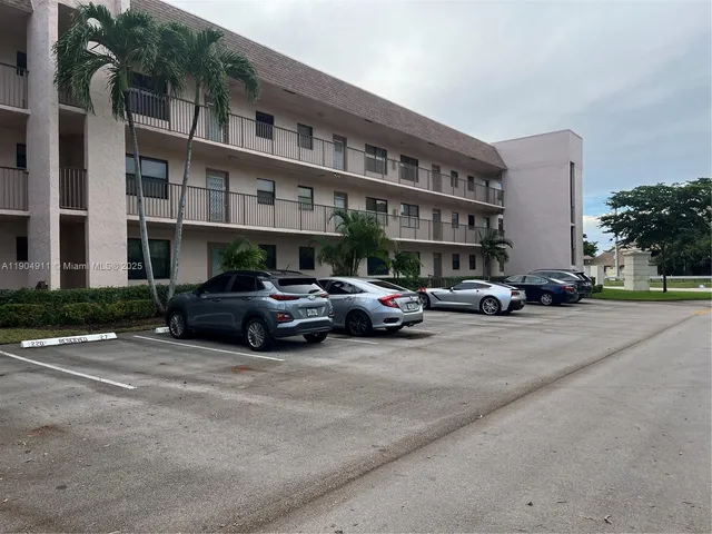 a car parked in front of a building