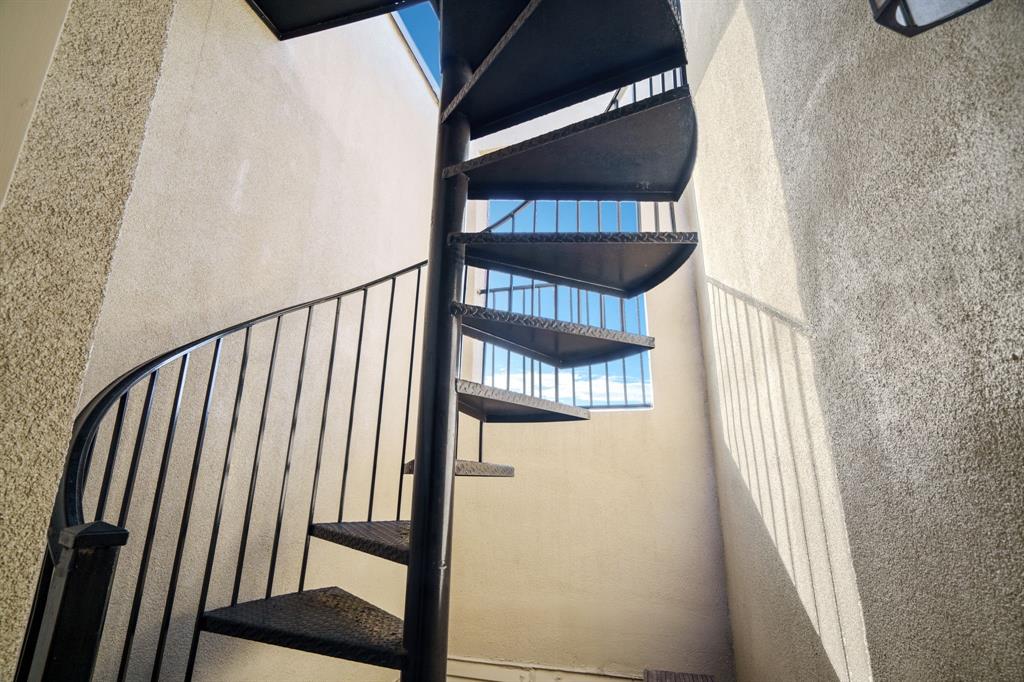 2706 Floyd Street Dallas, TX 75204 - Photo 20 of 22 a view of staircase with large window