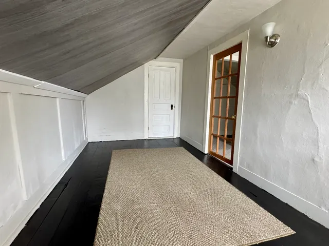 wooden floor in an empty room