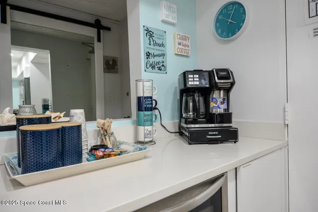 a room with storage and utility