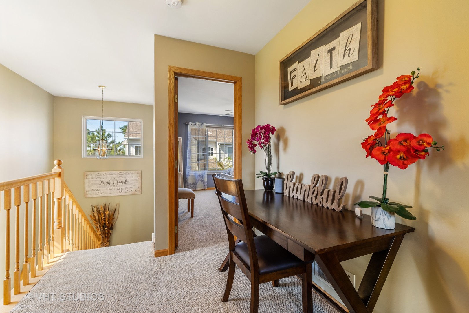 3423 Ravinia Circle Aurora, IL 60504 - Photo 14 of 17 a view of a dining room with furniture and chandelier