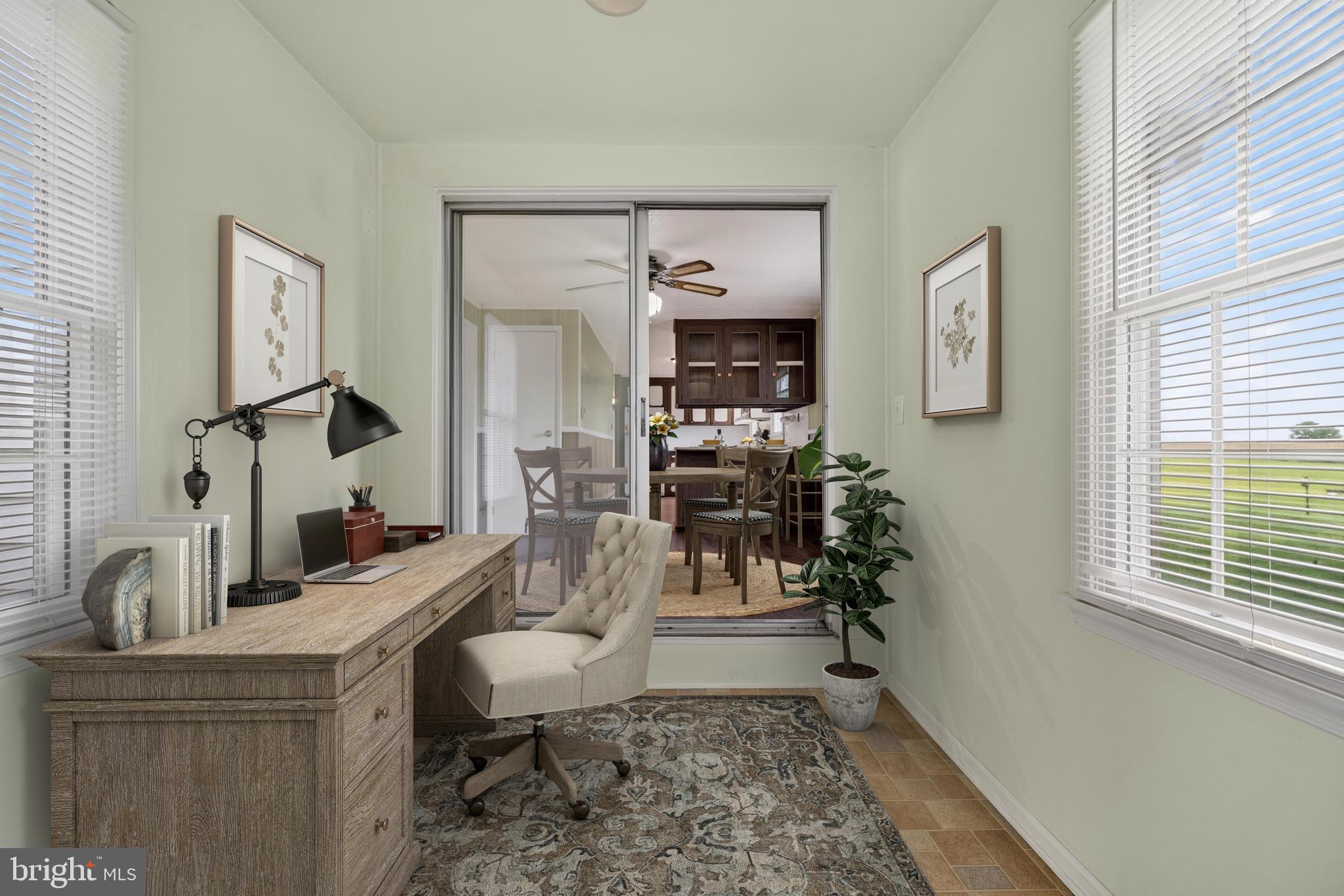 13835 Howard Road Dayton, MD 21036 - Photo 8 of 43 Office/mud room off garage (virtual staged)