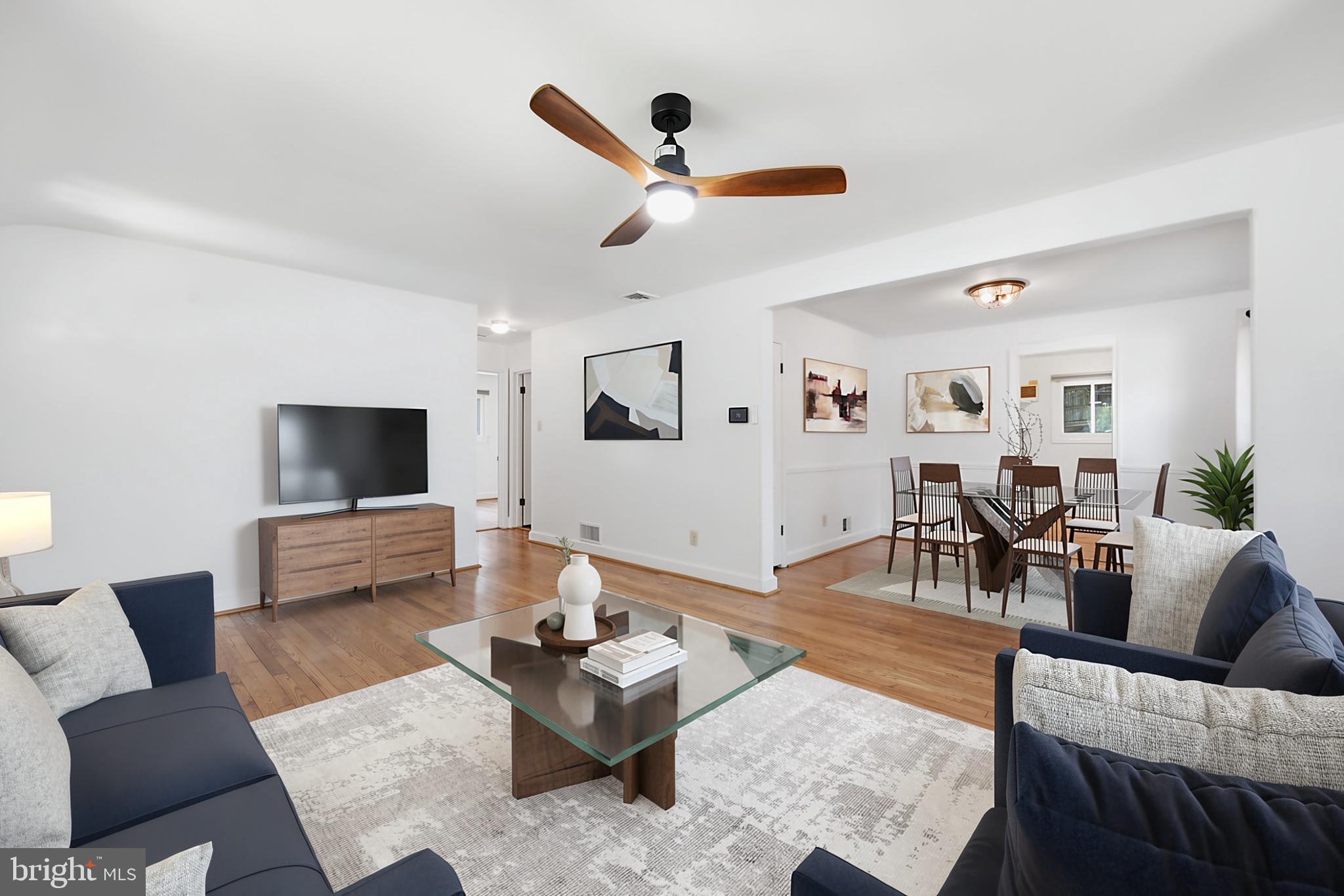 2204 Prichard Road Silver Spring, MD 20902 - Photo 2 of 28 Virtually staged living room
