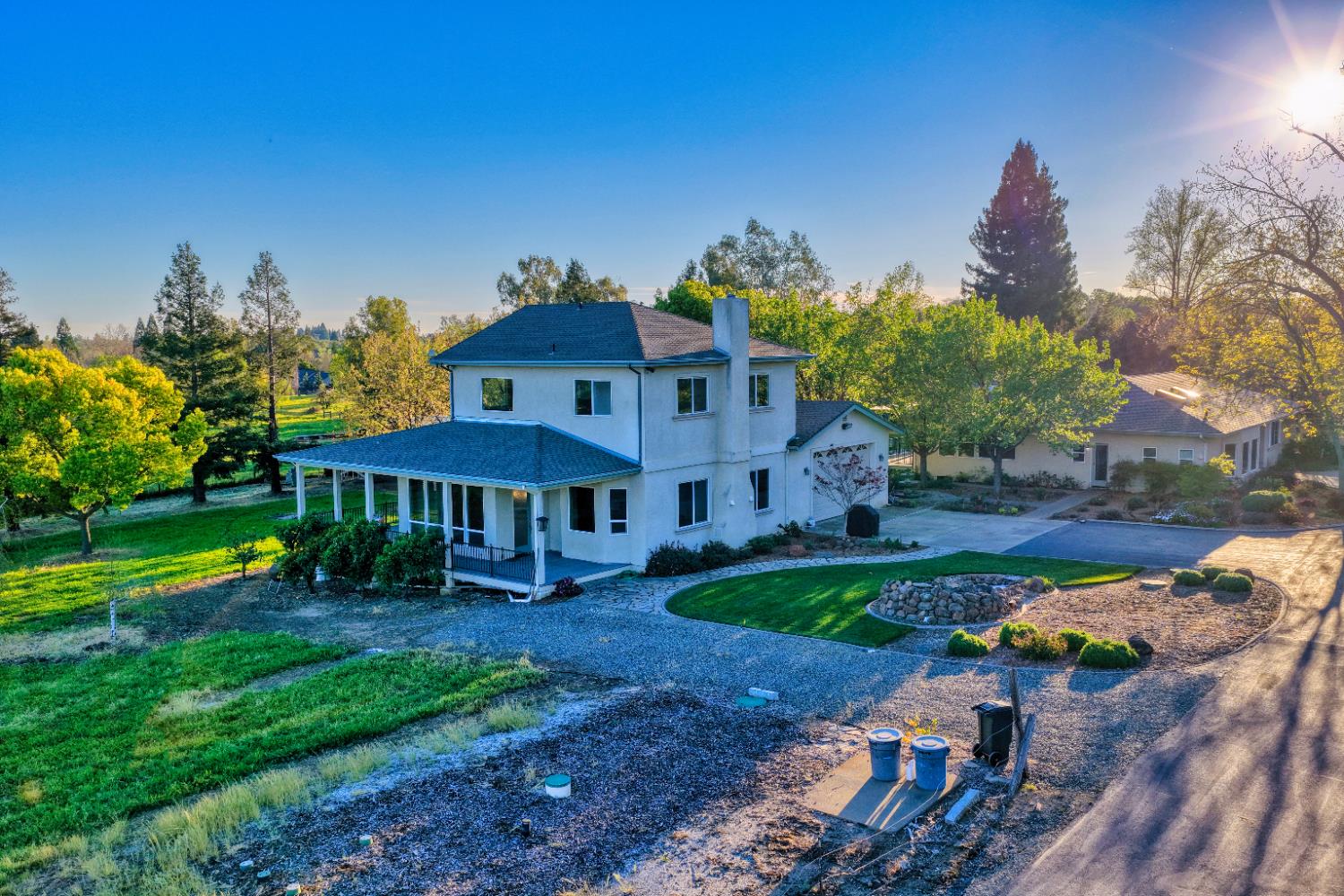 4841 Val Verde Road Loomis, CA 95650 - Photo 48 of 99 a view of a house with a yard