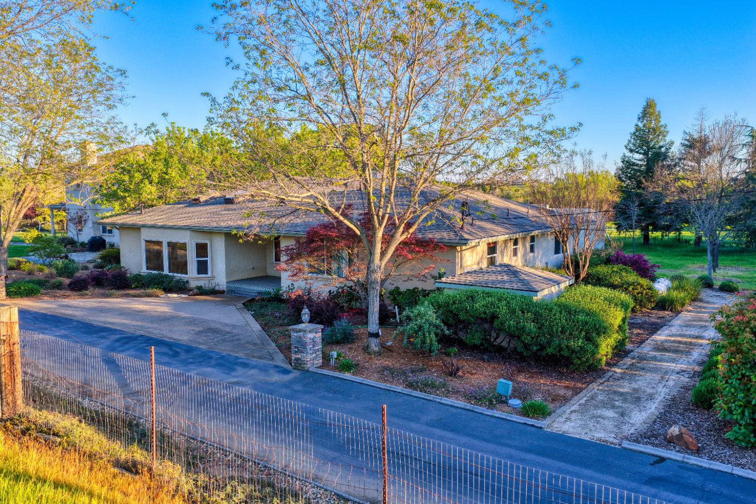 4841 Val Verde Road Loomis, CA 95650 - Photo 53 of 99 a front view of a house with garden