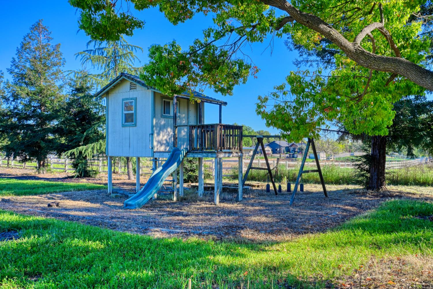 4841 Val Verde Road Loomis, CA 95650 - Photo 85 of 99 a view of outdoor space yard and slide
