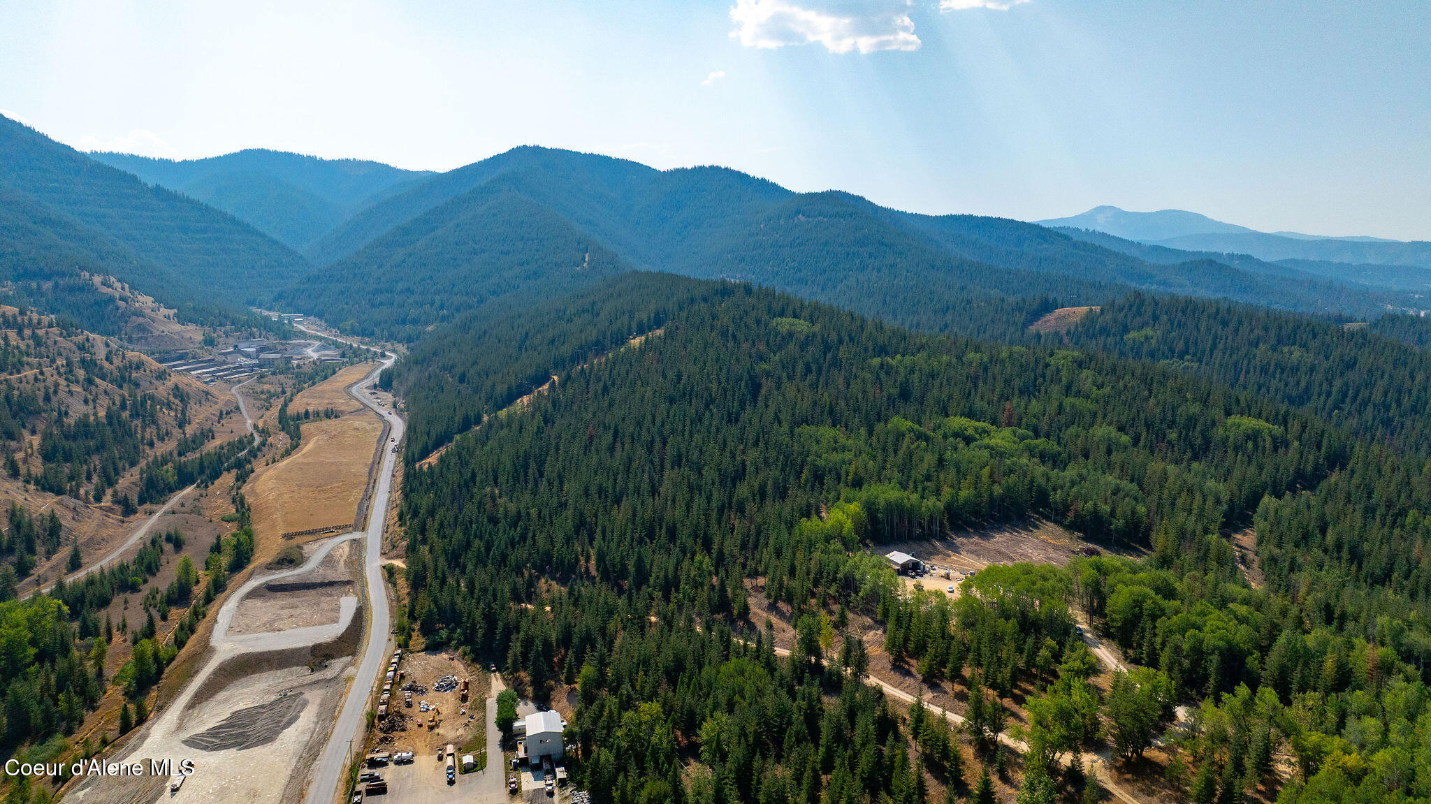 610 Government Gulch Road Smelterville, ID 83868 - Photo 3 of 20 Aerial