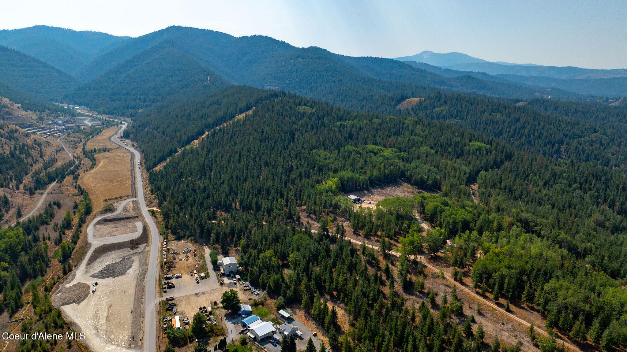 610 Government Gulch Road Smelterville, ID 83868 - Photo 5 of 20 Aerial