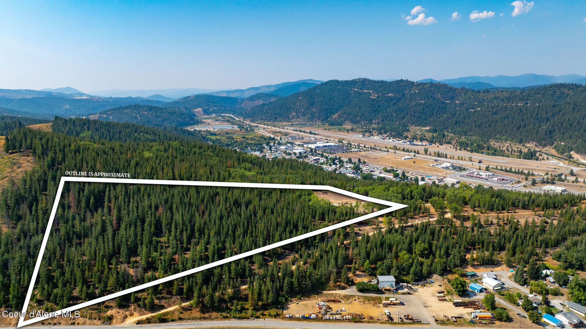 610 Government Gulch Road Smelterville, ID 83868 - Photo 8 of 20 Aerial