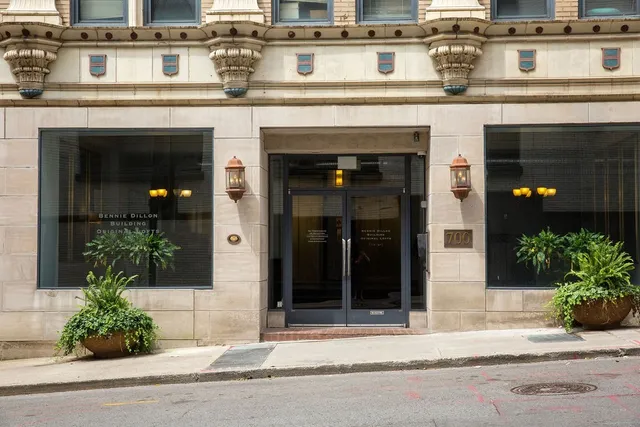 front view of a building