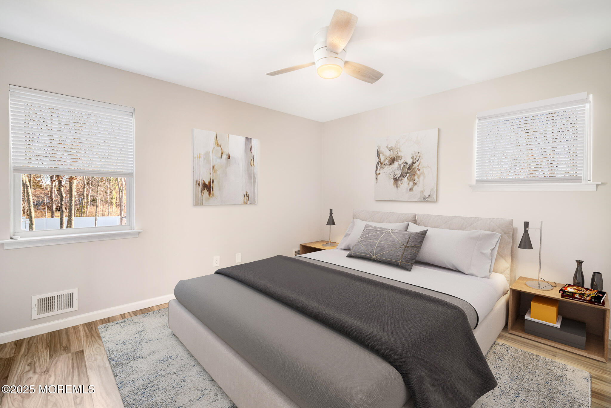 12 6th Street Barnegat, NJ 08005 - Photo 11 of 31 a bedroom with a bed and wooden floor