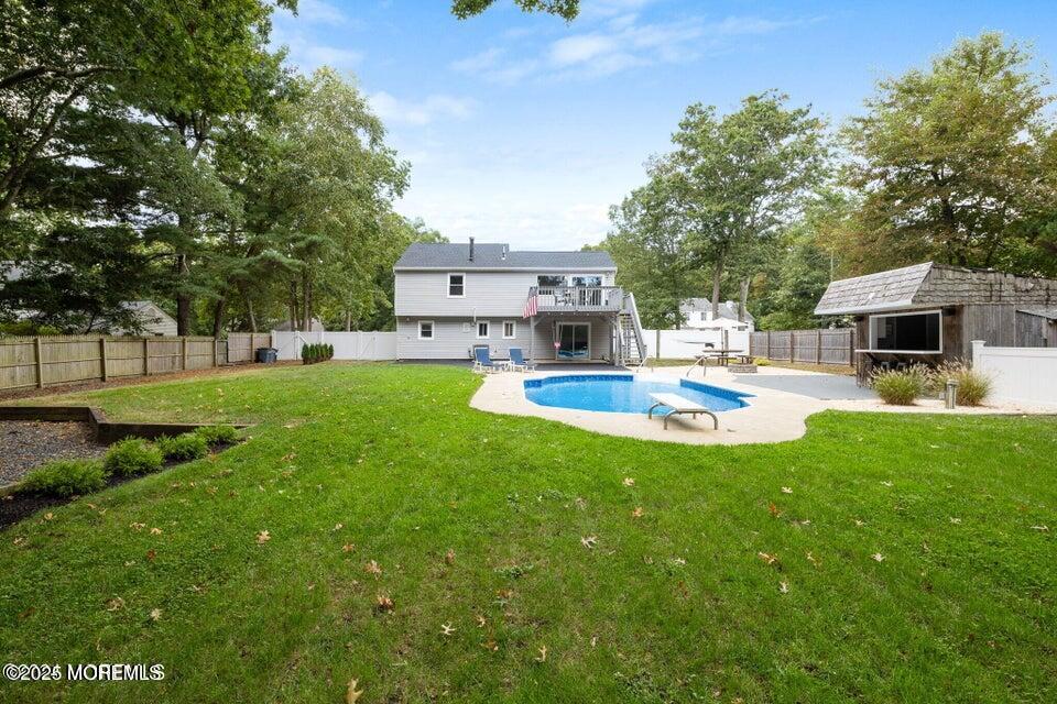 12 6th Street Barnegat, NJ 08005 - Photo 25 of 31 a swimming pool with outdoor seating and yard