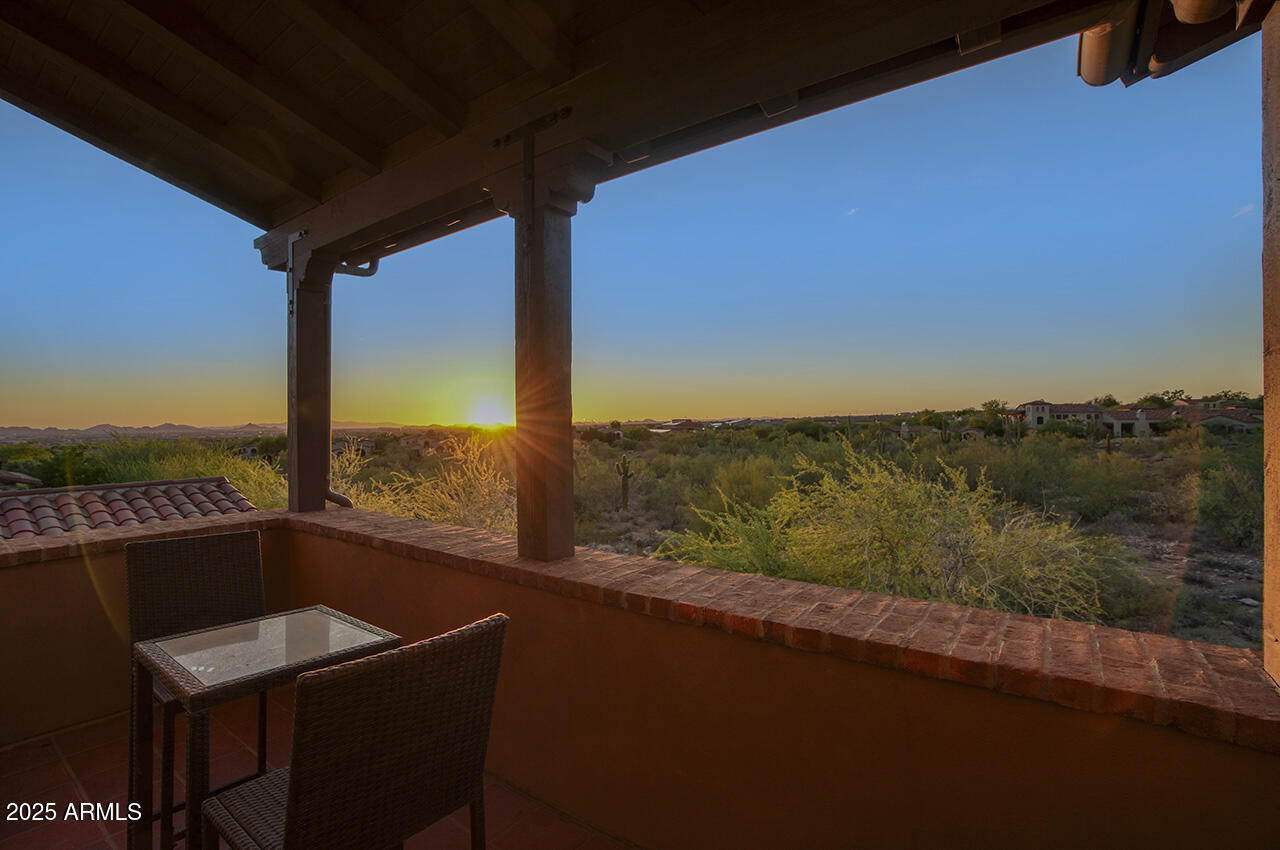 10287 East Diamond Rim Drive Scottsdale, AZ 85255 - Photo 37 of 50 Balcony off Owner's Suite