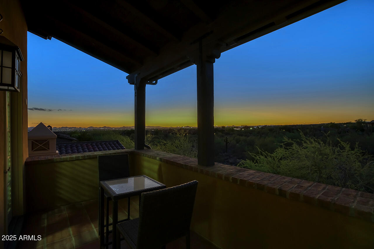 10287 East Diamond Rim Drive Scottsdale, AZ 85255 - Photo 39 of 50 Sunset Views off Balcony