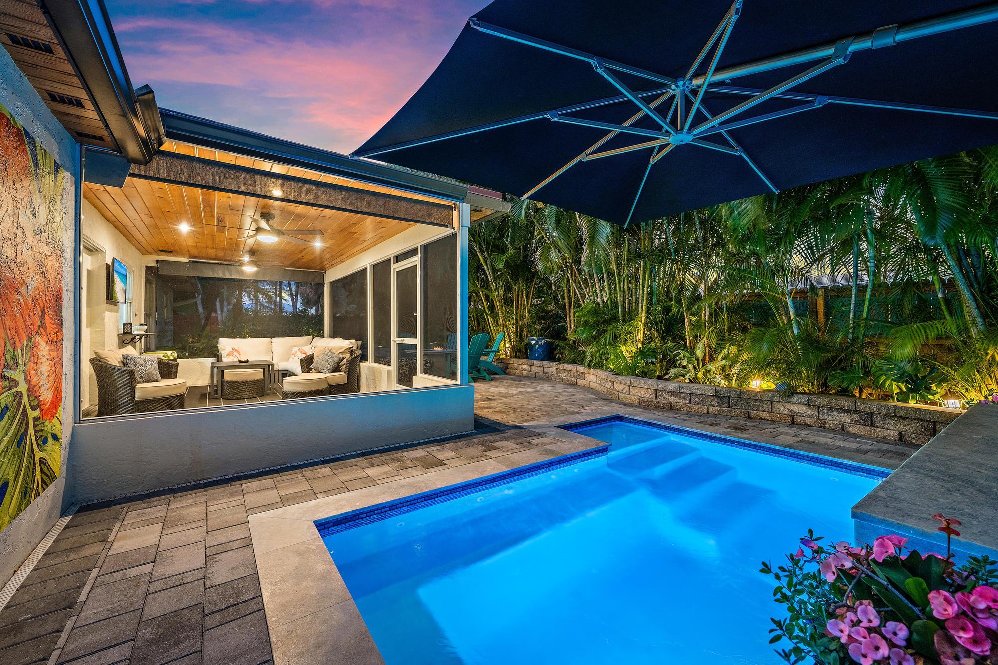 104 Elsa Road Jupiter, FL 33477 - Photo 3 of 33 Pool & Screened In Patio