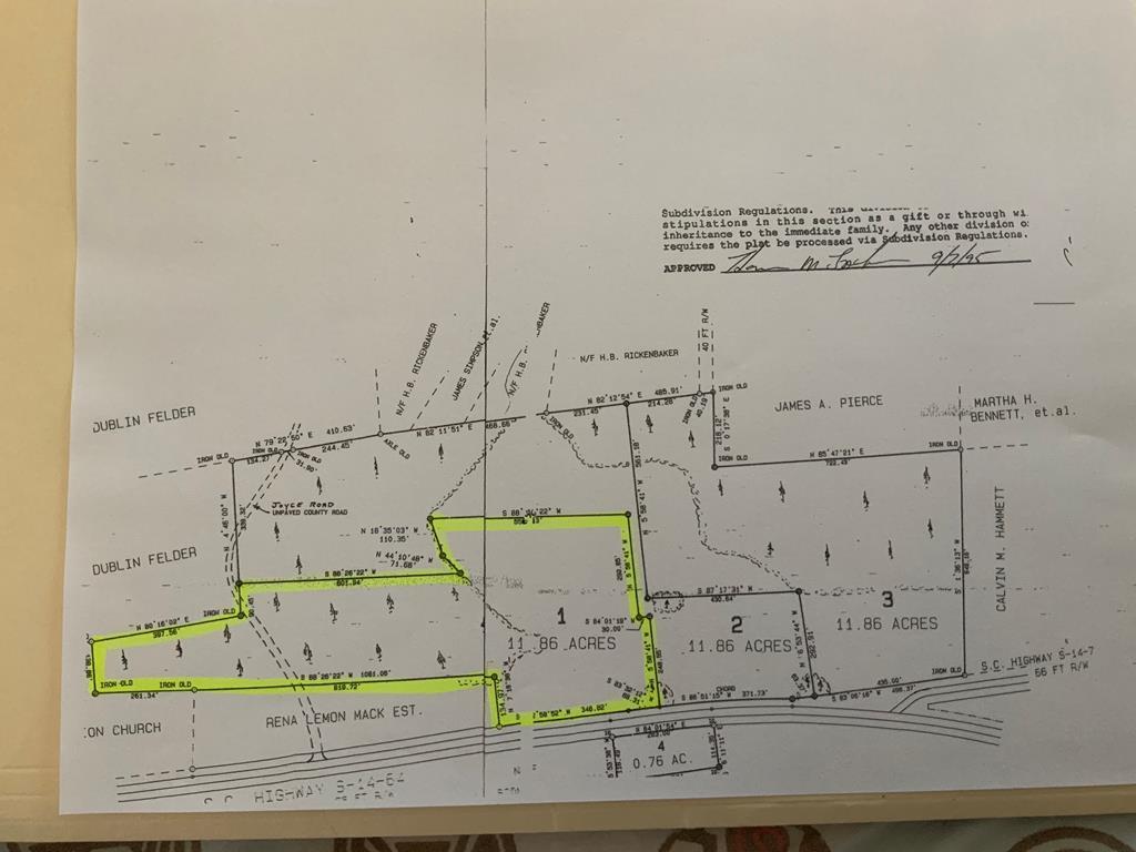 Tract #1 M W Rickenbaker Road Summerton, SC 29148 - Photo 1 of 12 Tract1rickenbakermain