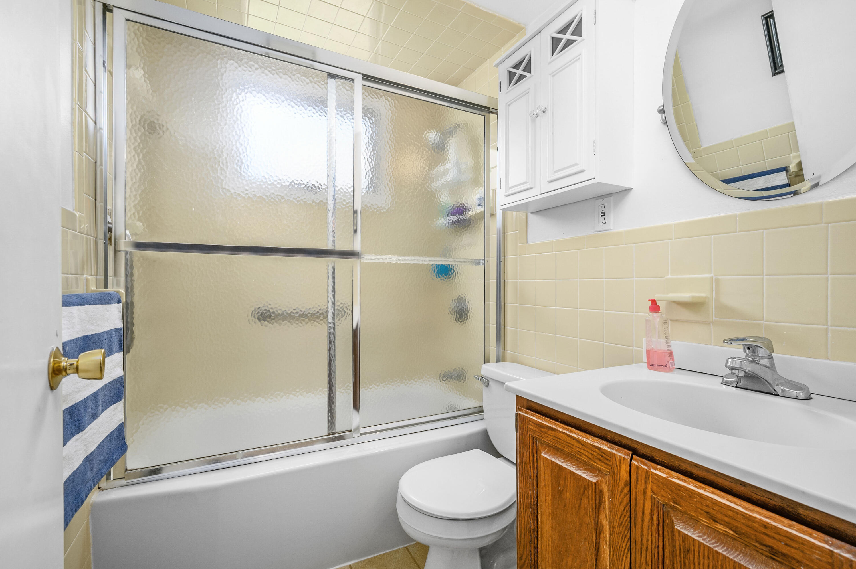 25 Pine Cone Drive West Yarmouth, MA 02673 - Photo 20 of 34 a bathroom with a granite countertop shower sink vanity and toilet