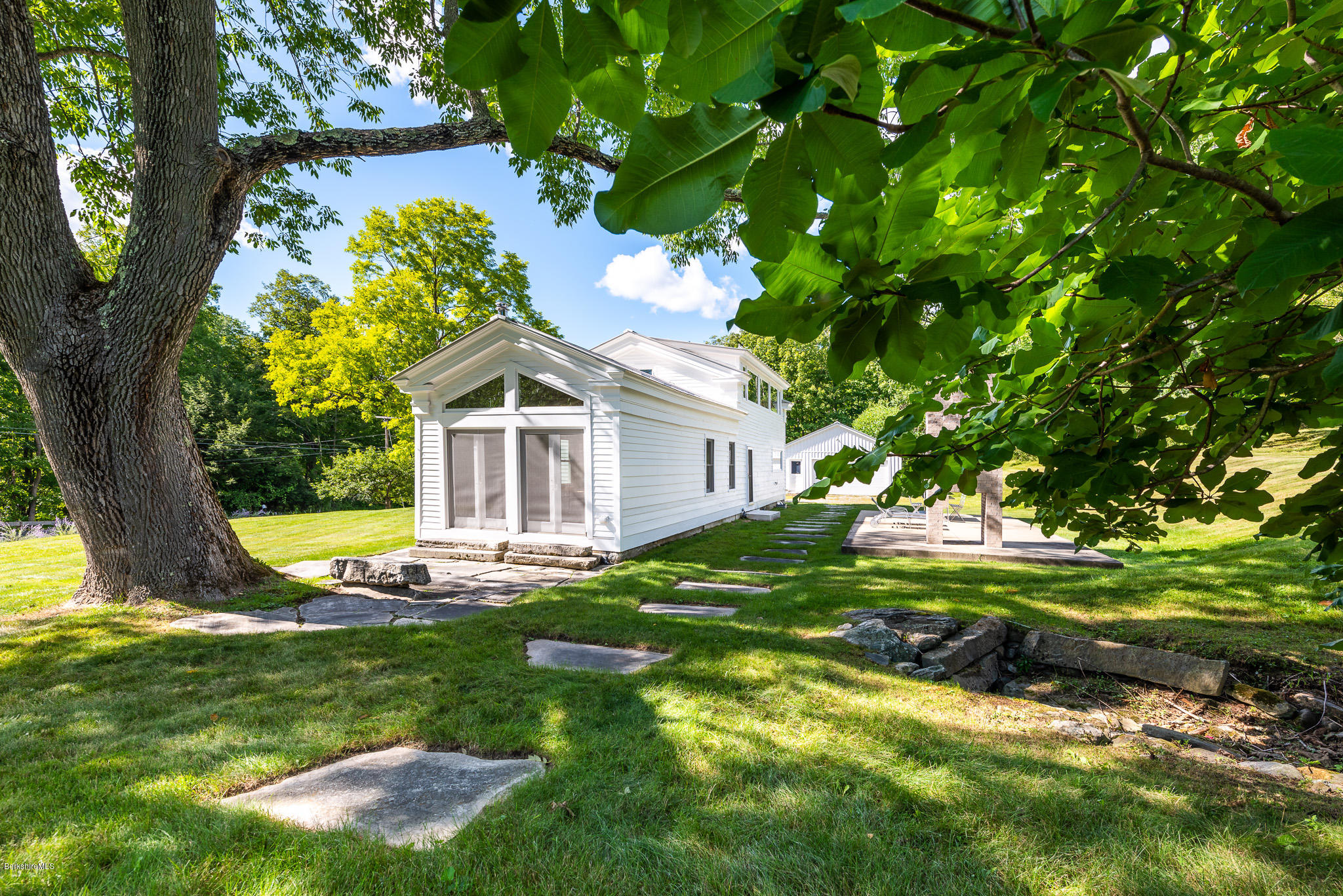 300 E Road Alford, MA 01266 - Photo 13 of 51 a view of a house with a yard