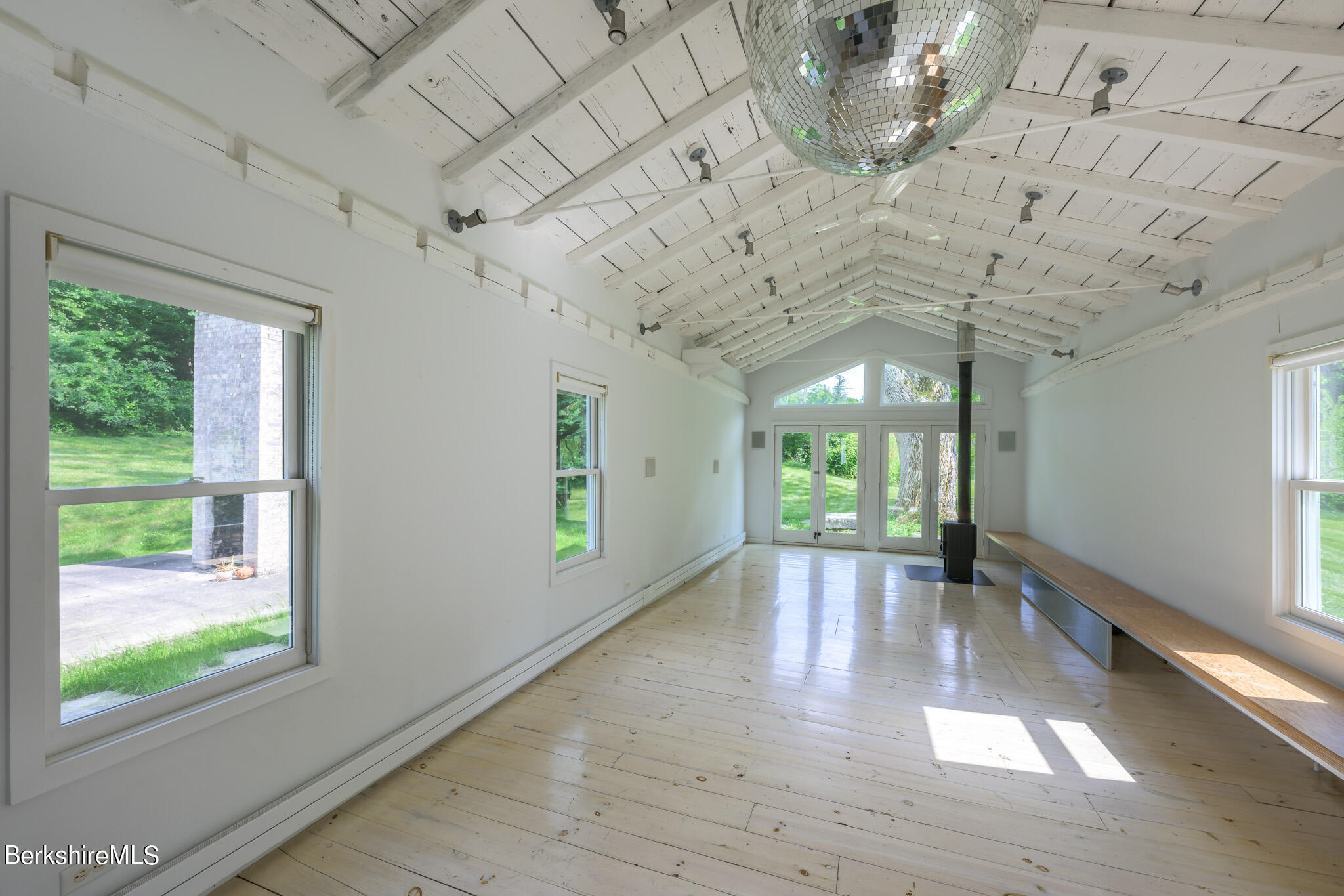 300 E Road Alford, MA 01266 - Photo 16 of 51 a view of empty room with wooden floor and fan