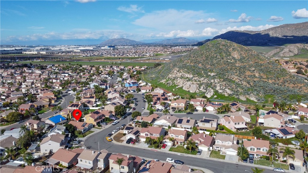3714 Avondale Street Perris, CA 92571 - Photo 18 of 19 an aerial view of residential building and city