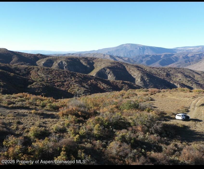 a view of outdoor space and mountain view