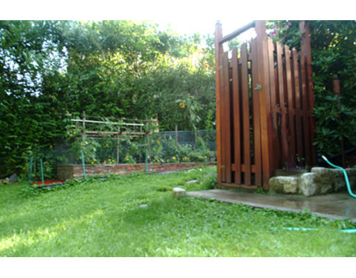 6 Decatur Street Gloucester, MA 01930 - Photo 6 of 13 a view of a backyard with potted plants and large tree
