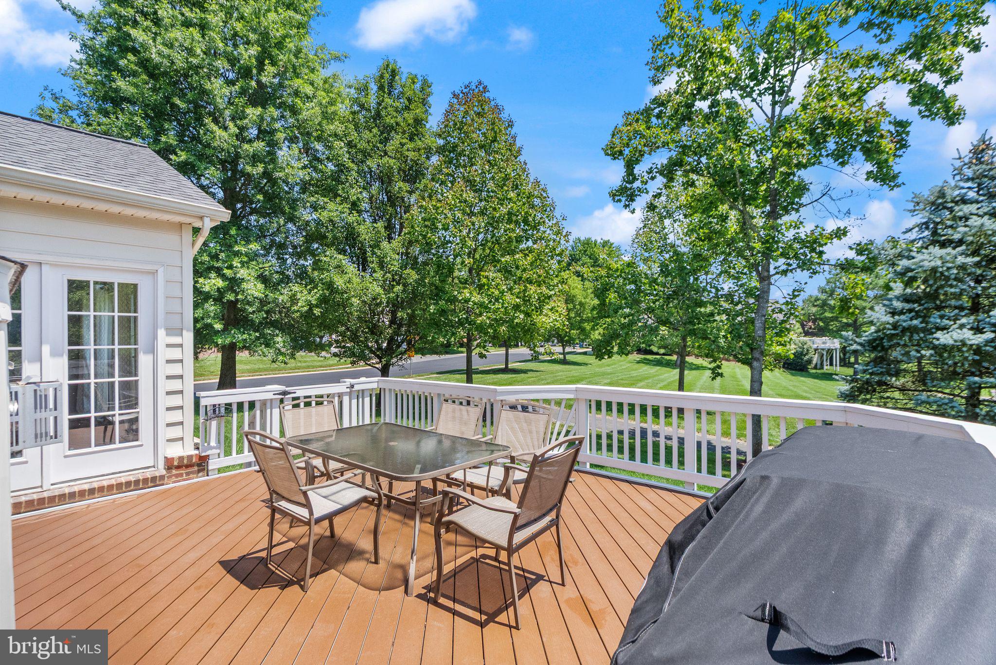 6901 Bitterroot Court Gainesville, VA 20155 - Photo 62 of 98 a view of a chair and table on the deck