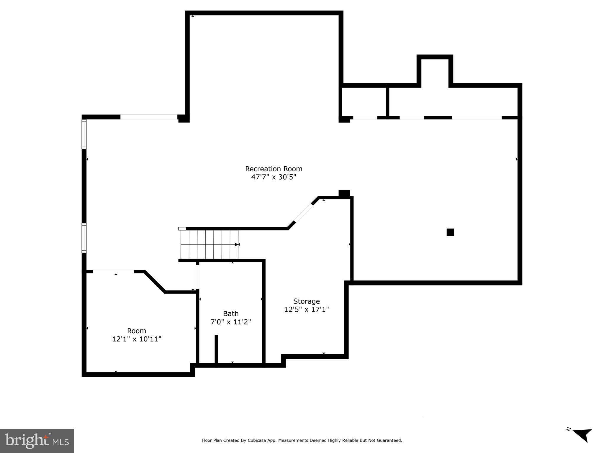 6901 Bitterroot Court Gainesville, VA 20155 - Photo 95 of 98 a picture of a wall with a white wall and a refrigerator