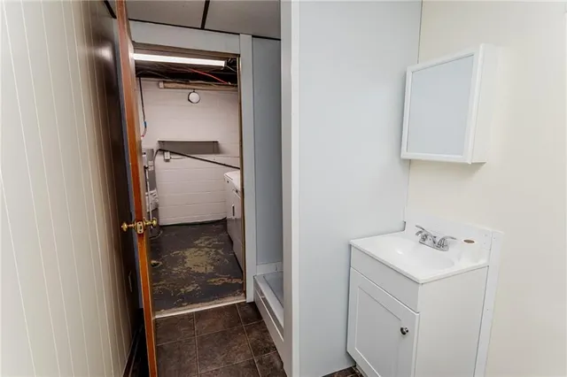 a view of a room with window