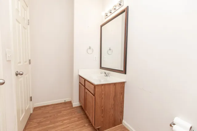 a view of empty room