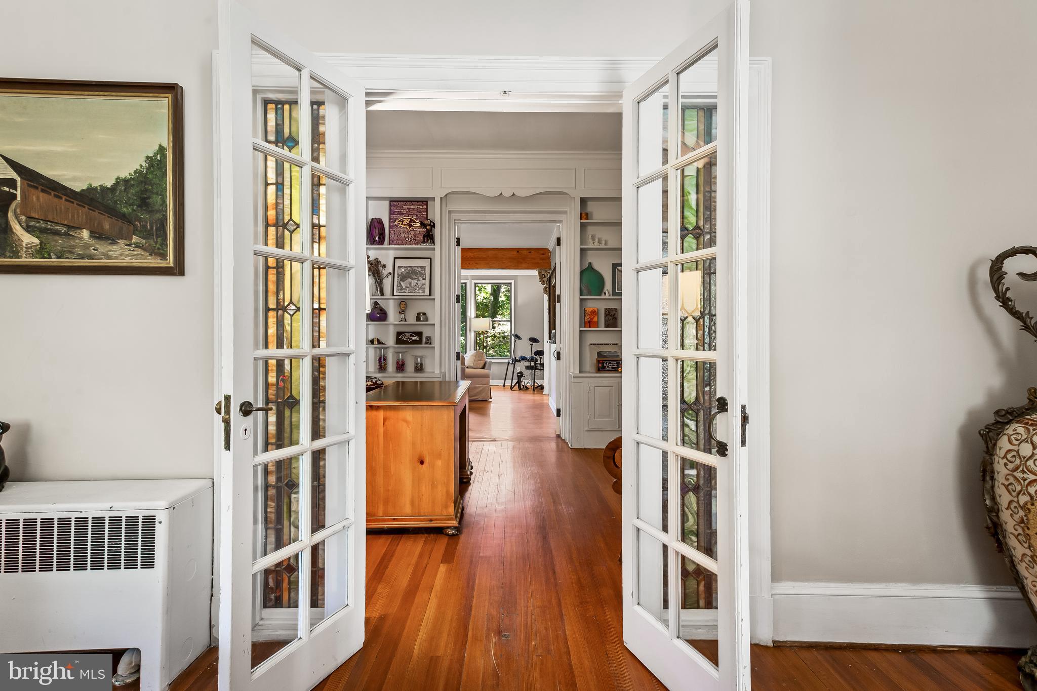 14 Midvale Road Baltimore, MD 21210 - Photo 18 of 91 French doors to office