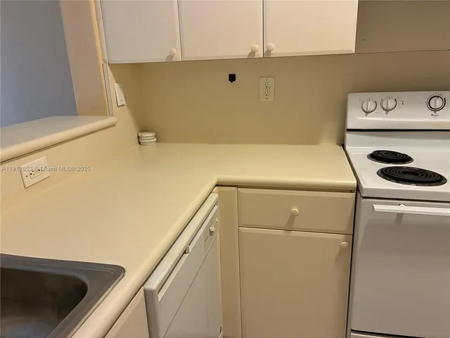 a view of a small space