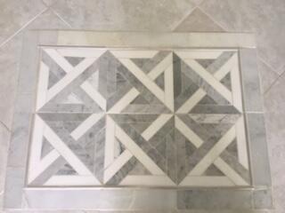 149 Moccasin Trail South Jupiter, FL 33458 - Photo 7 of 11 Entrance marble inlay