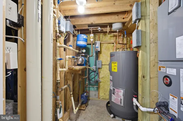 a backyard of a house with seating space