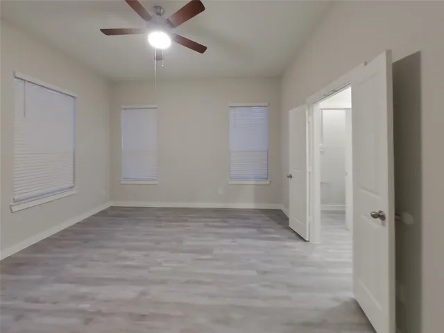 wooden floor in an empty room