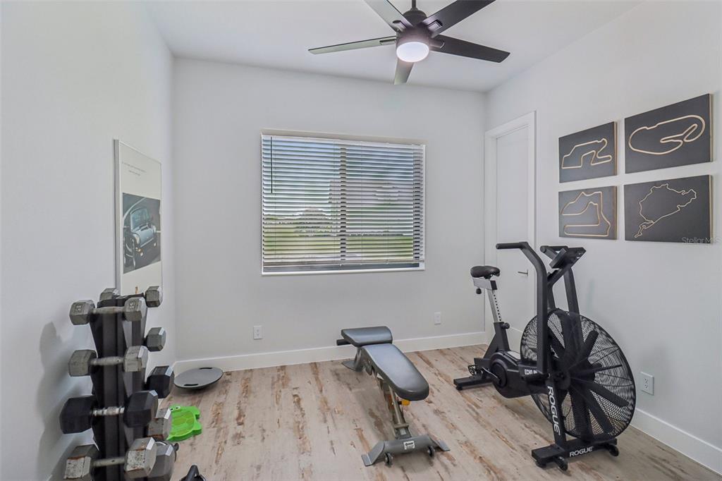 3385 Lake Diane Road Tavares, FL 32778 - Photo 17 of 49 a view of a room with gym equipment