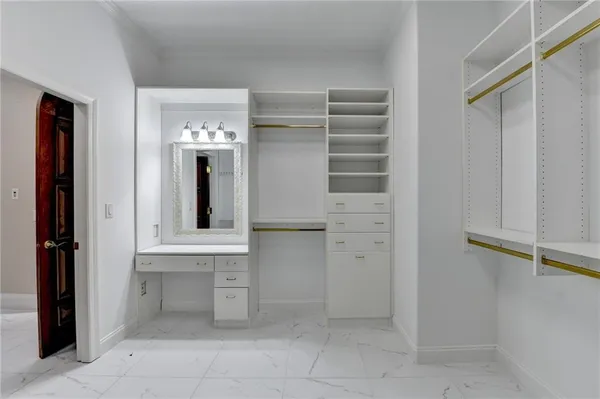 a view of backyard with green space