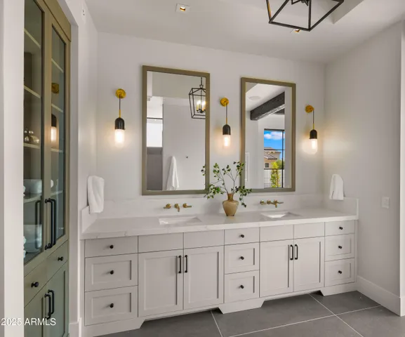 a bed room with a bed and a couch